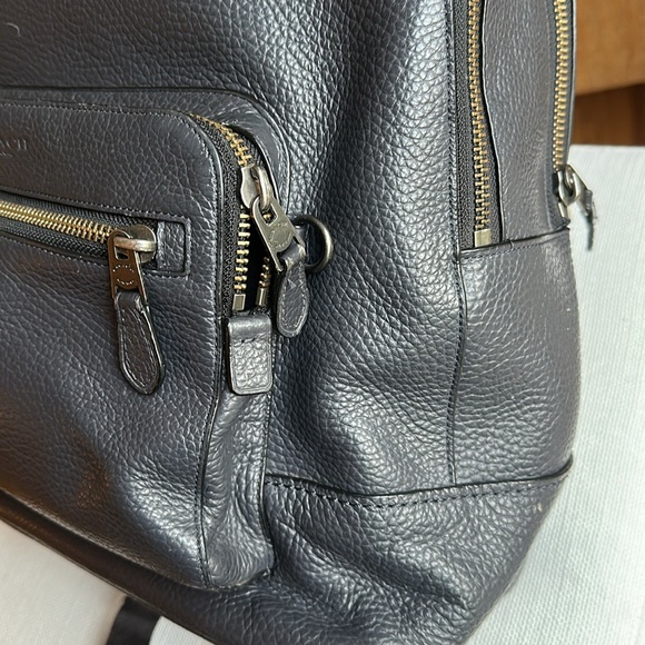 Coach backpack men’s or unisex Navy Blue - Picture 8 of 14